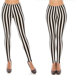 Striped leggings